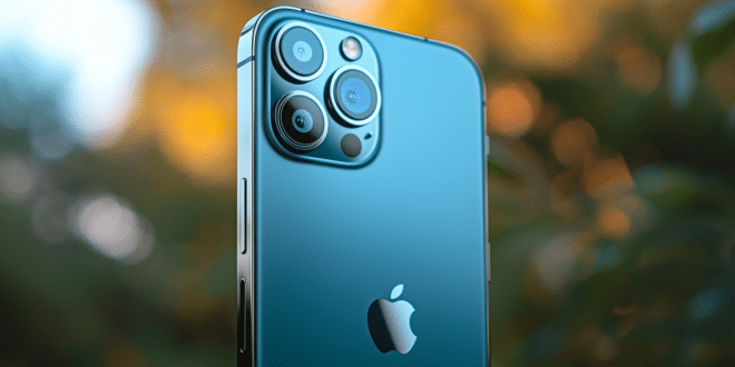 Dynamique illustration d'un iPhone 17 Air