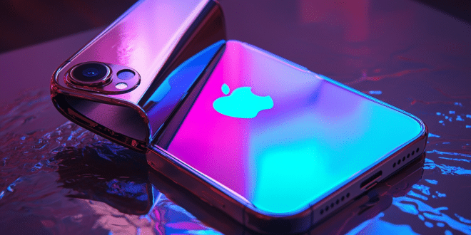 Un iPhone pliable totalement "fou" selon les rumeurs