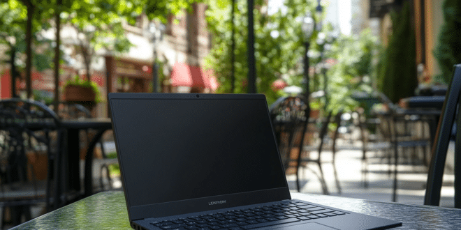PC Lenovo panneaux solaires