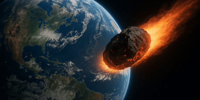 un astéroïde qui passe près de la Terre