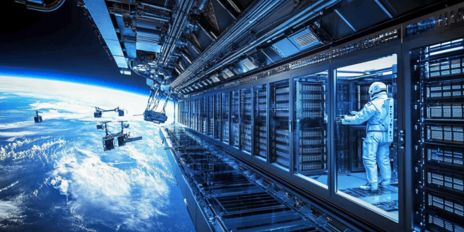 Un datacenter spatial qui gravite autour de la Terre