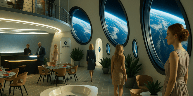 Et si vos prochaines vacances se passaient dans un hôtel spatial ?