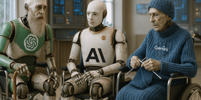 3 robots IA obsolètes