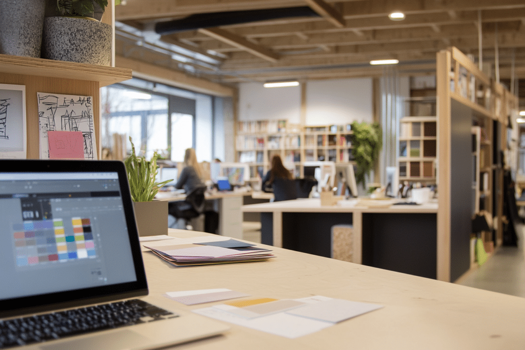Agence de design VS IA
