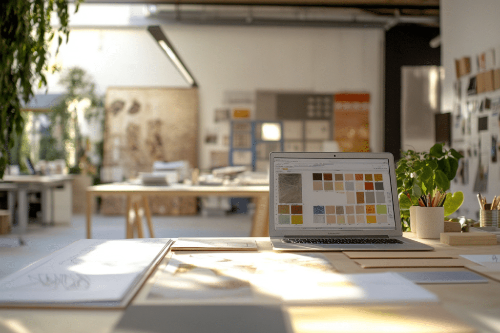Agence de design VS IA
