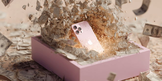 iPhone plus de 3 000 euros