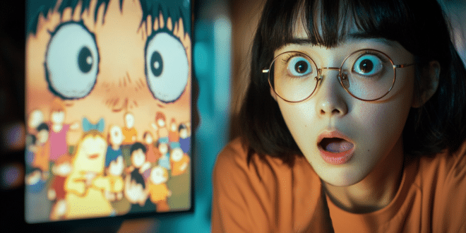 Une femme surprise de voir ses photos Ghibli nuls
