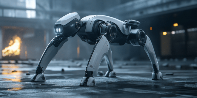 La Chine dévoile le tout premier chien robot de sauvetage.