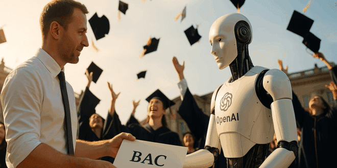 ChatGPT a passé le bac avec brio, une douche froide pour les profs