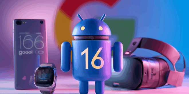 Les produits de Google comme Andoid 16, casque VR, montre connectée sous les projecteurs