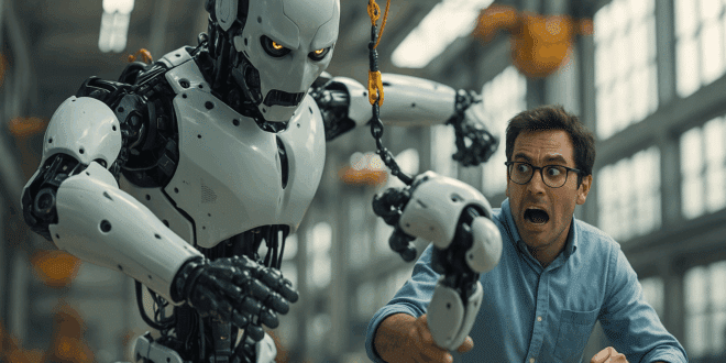 "Il nous a attaqués" : panique après l'éveil d’un robot en usine