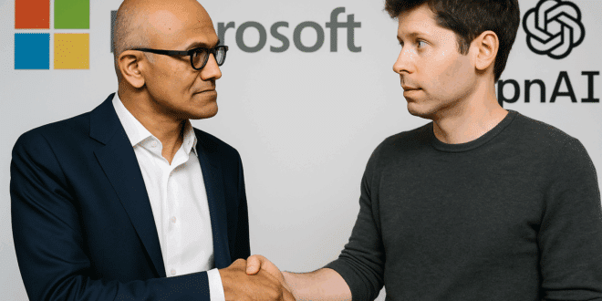 OpenAI renégocie son deal avec Microsoft