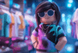 un avatar Roblox qui fait du shopping