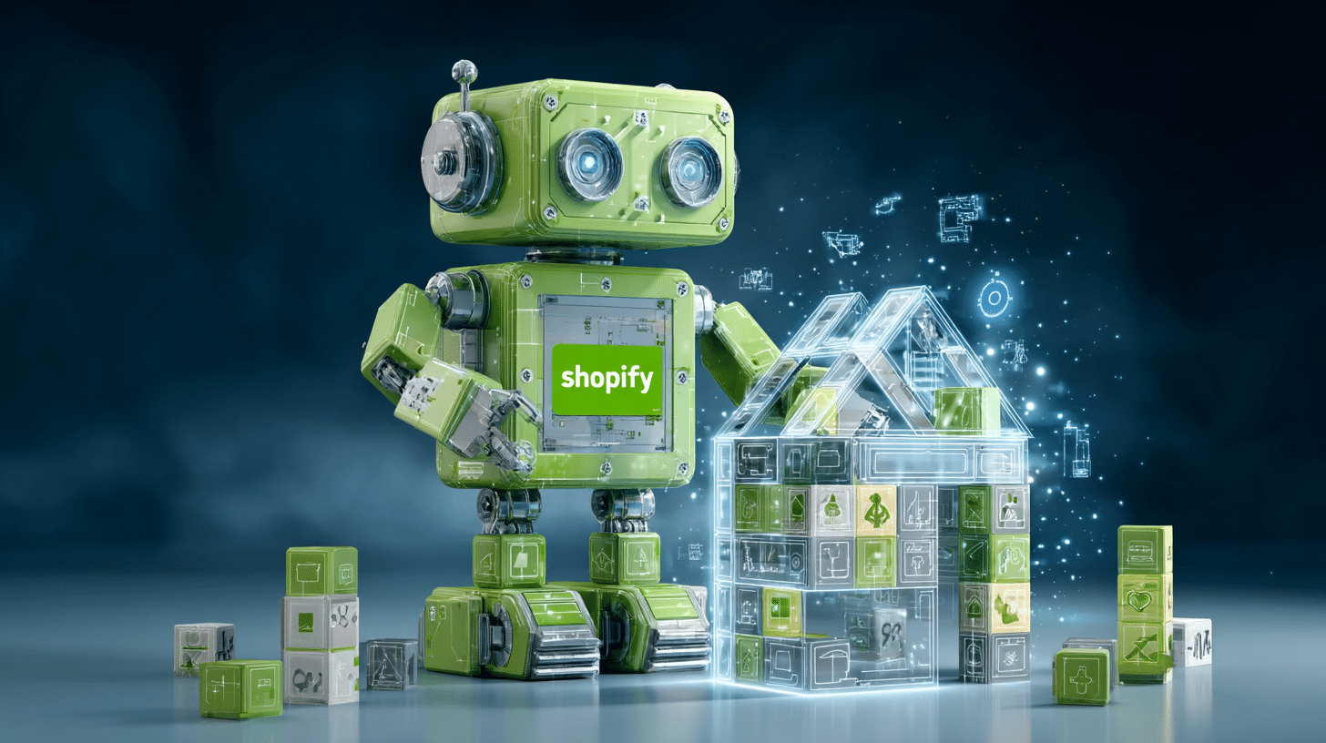 Un robot IA au nom de Shopify qui crée une maison holographique