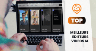 Top éditeurs vidéo IA