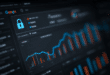 Une interface de Google Search Console affichée sur un écran d’ordinateur, avec un graphique de performance