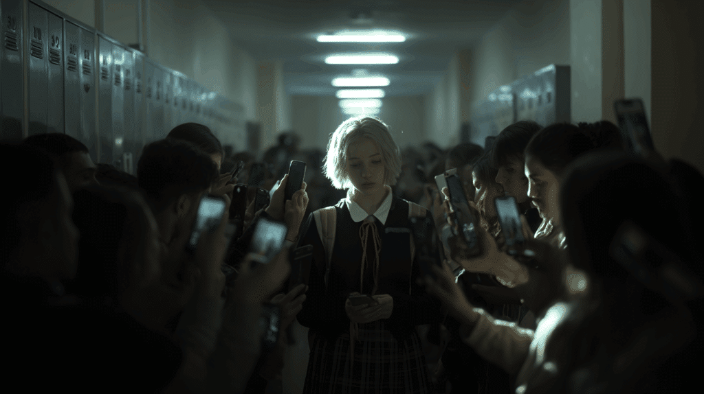 illustration d'une honte au lycée