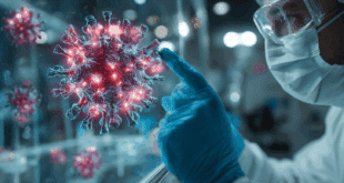 Le Corona Virus dans un labo