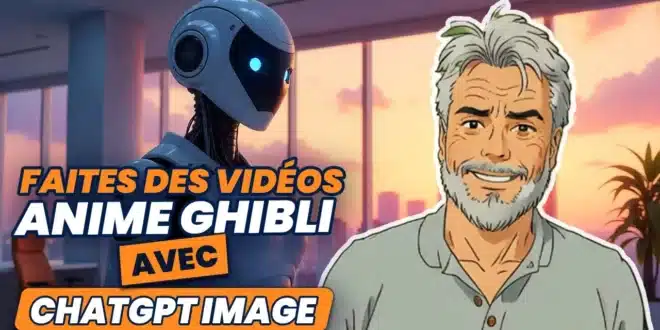 Transformez vos photos en vidéo anime Ghibli avec ChatGPT images !