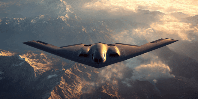 l’avion bombardier US B-2 Spirit.