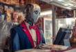Un robot IA dans un magasin