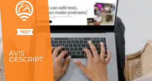 interface Descript sur interface d'un PC