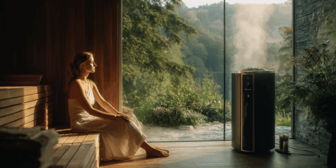 Toyota dévoile le premier sauna à hydrogène.