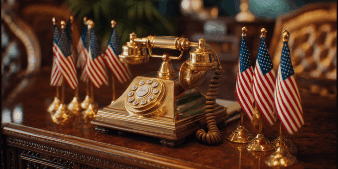 Trump Phone dans la Maison Blanche