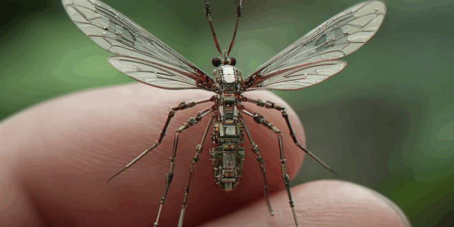 Nano drone en forme de moustique