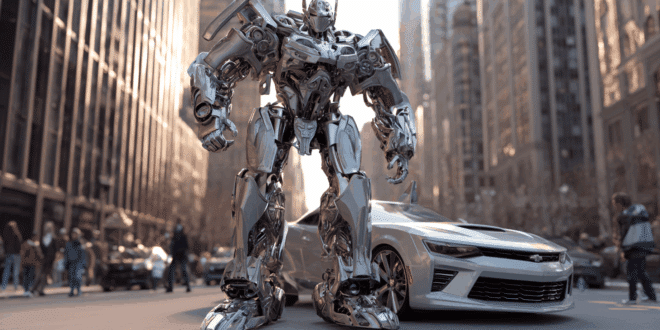 Voiture robot transformable