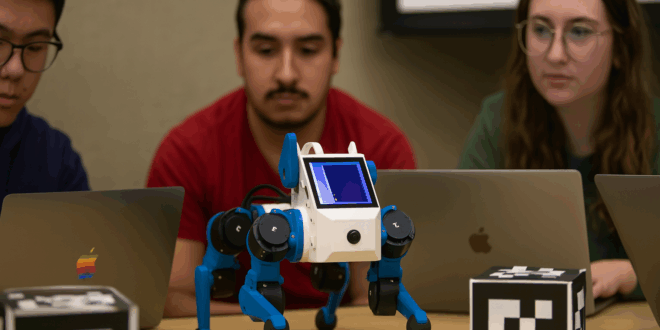 Ils bricolent un chien robot dopé à l'IA avec des pièces pas chères