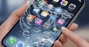 Illustration visuelle de la dernière version de Liquid Glass sur iOS 26