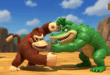 Donkey Kong Bananza - combat de boss