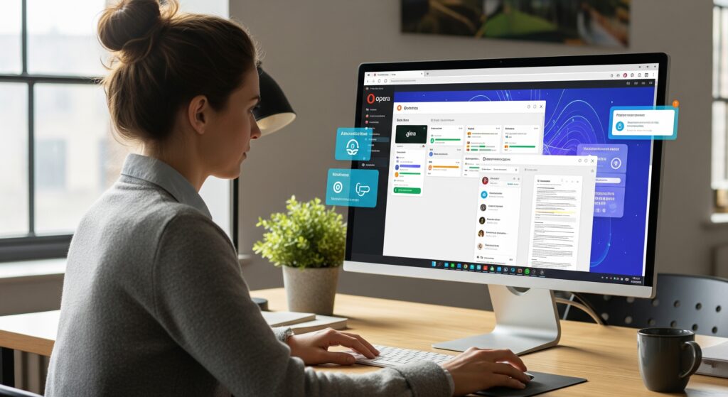 Navigateur Opera Neon