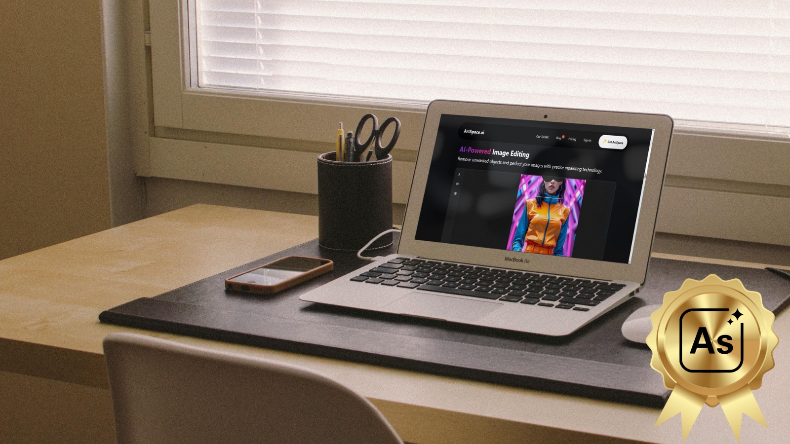 IA génère image réelle