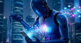 un robot qui s nourrit des données