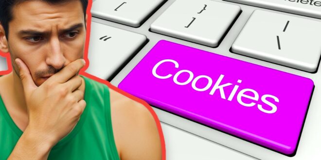 Un homme qui se questionne sur les cookies