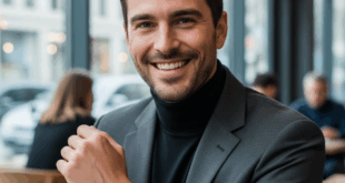 un homme élégant avec une montre Huawei Watch GT 6 Pro