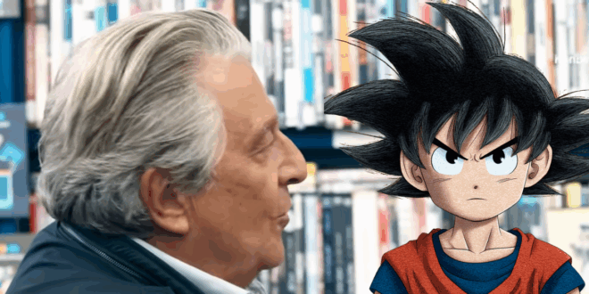 Christian Clavier vs la voix off de Son Goku