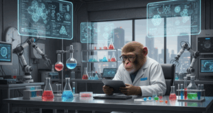 Darwin Monkey - macaque savant