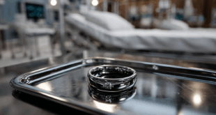 retrait d'un Galaxy Ring gonflé à l'hôpital