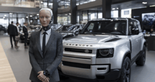 Un robot qui vend des voitures