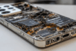 Samsung Galaxy S25+ s'enflamme sur place.