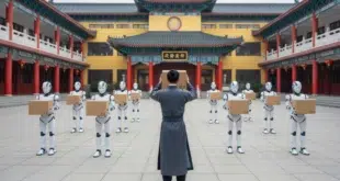Première école de robot au monde, et en Chine