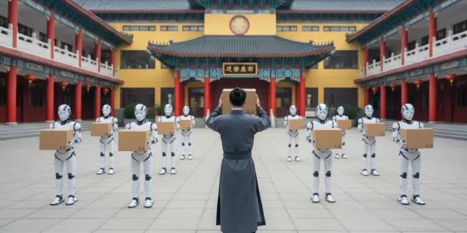 Première école de robot au monde, et en Chine
