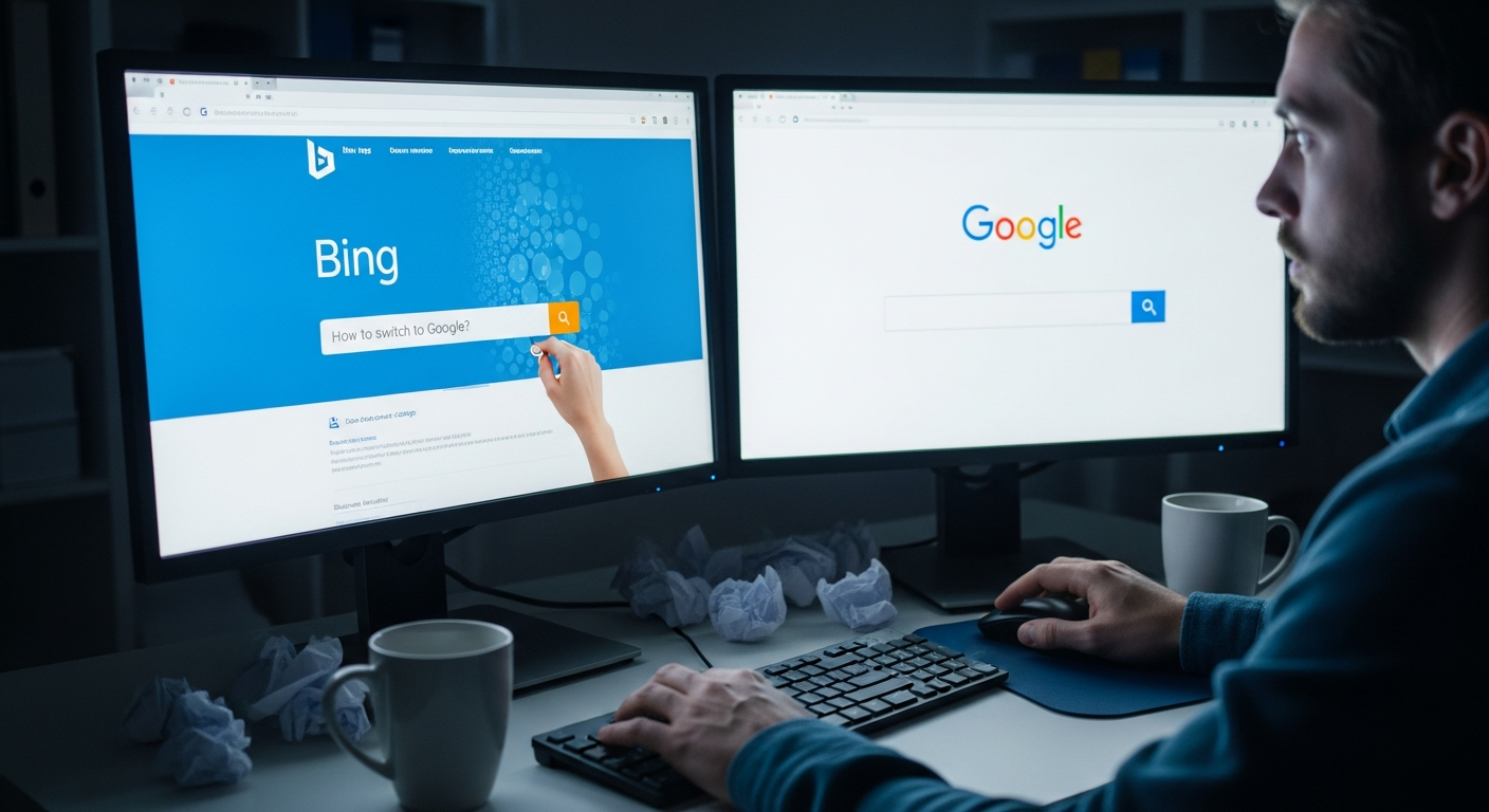 passer de Bing à Google