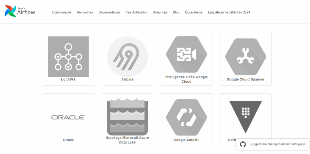 AirFlow intégrations
