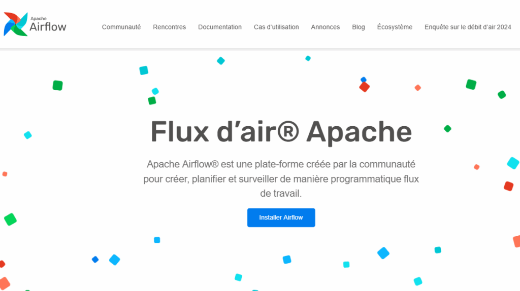 Apache AirFlow - accueil