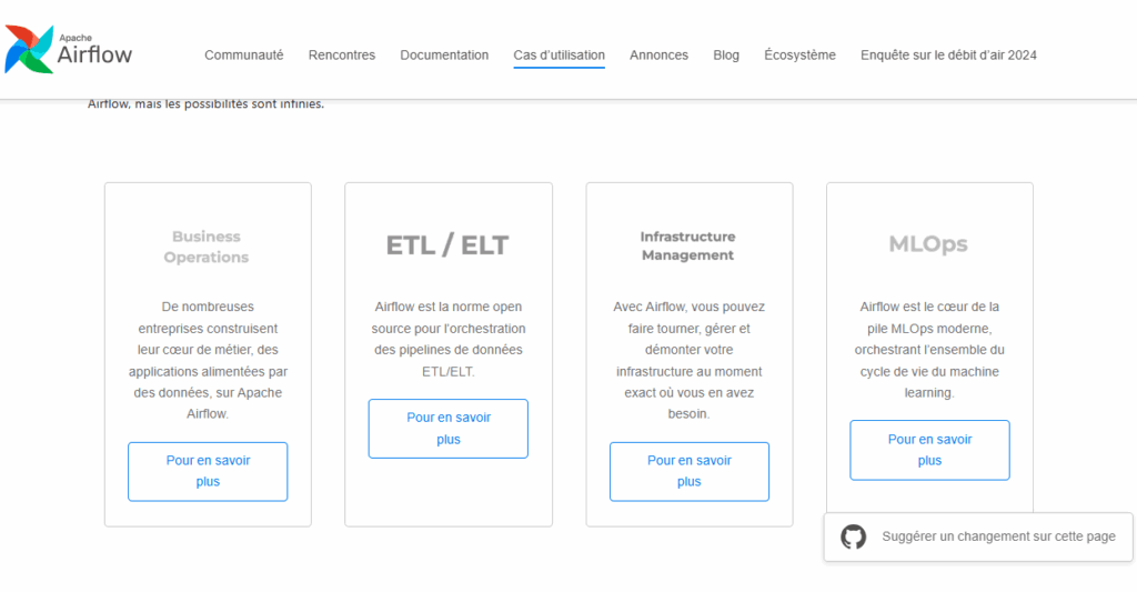 AirFlow Apache - cas d'usage