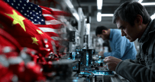 Bataille de l'IA entre Chine et États-Unis.